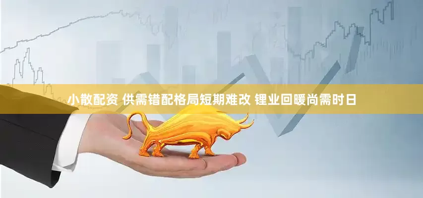 小散配资 供需错配格局短期难改 锂业回暖尚需时日